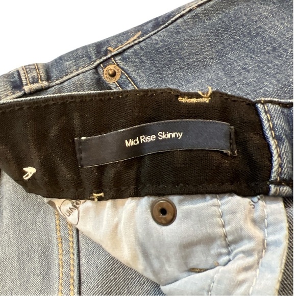 Calvin Klein Jeans Mid Rise Skinny Made with Repreve, Women’s, Blue, Sz 18 W - Picture 4 of 12